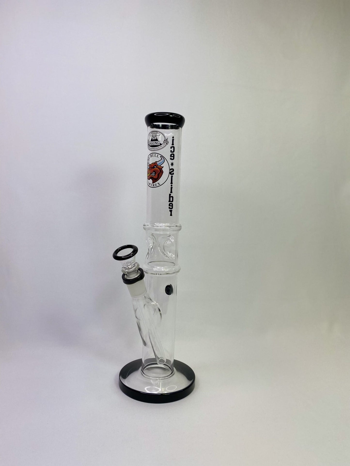 Agung Ice Slider Full Glass Bong 33cm