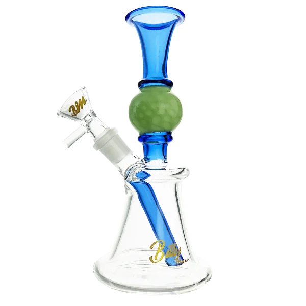 Billy Mate Textured Orb Beaker Bong 17cm