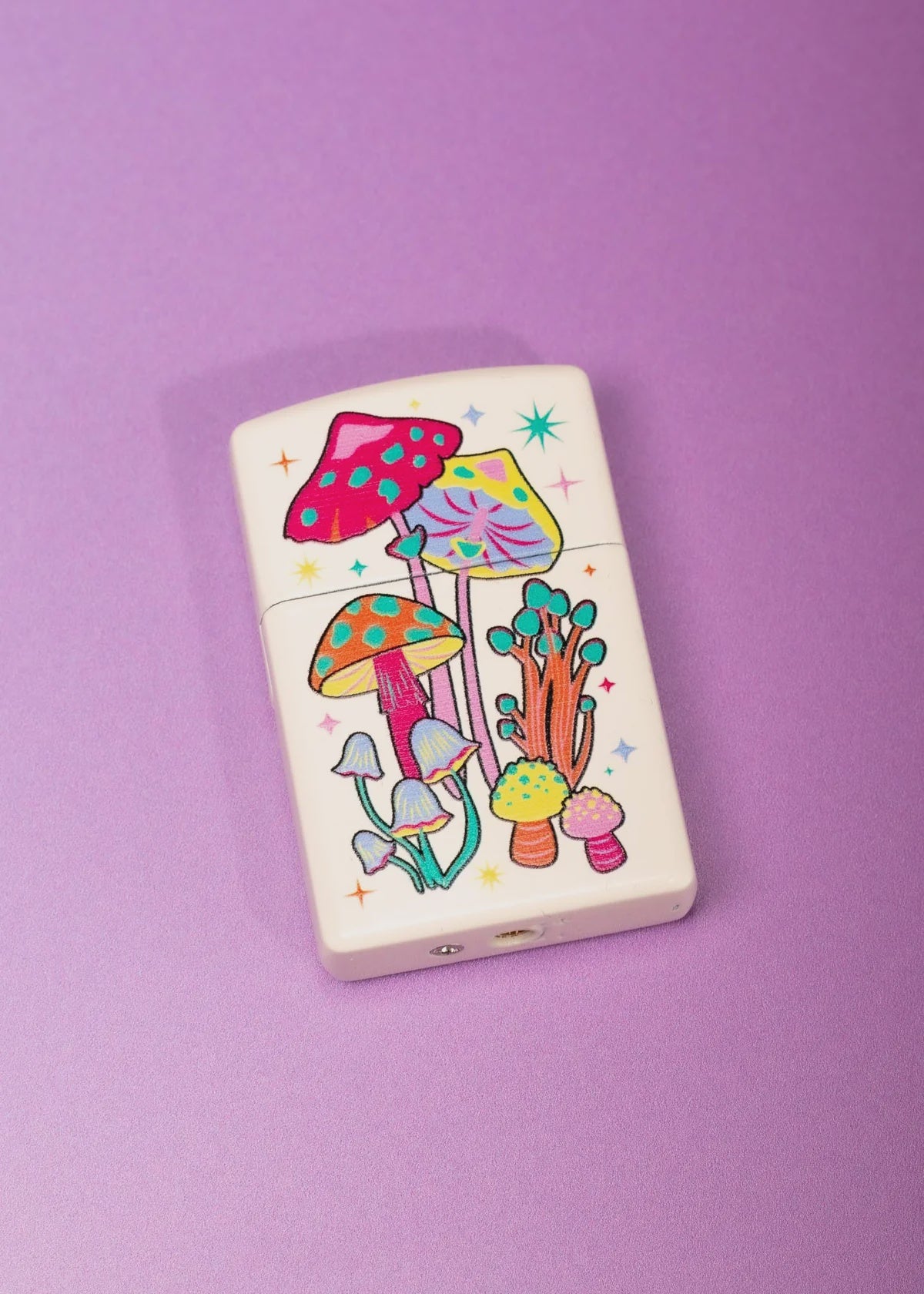 Canna Style Lighter Colorful Mushroom
