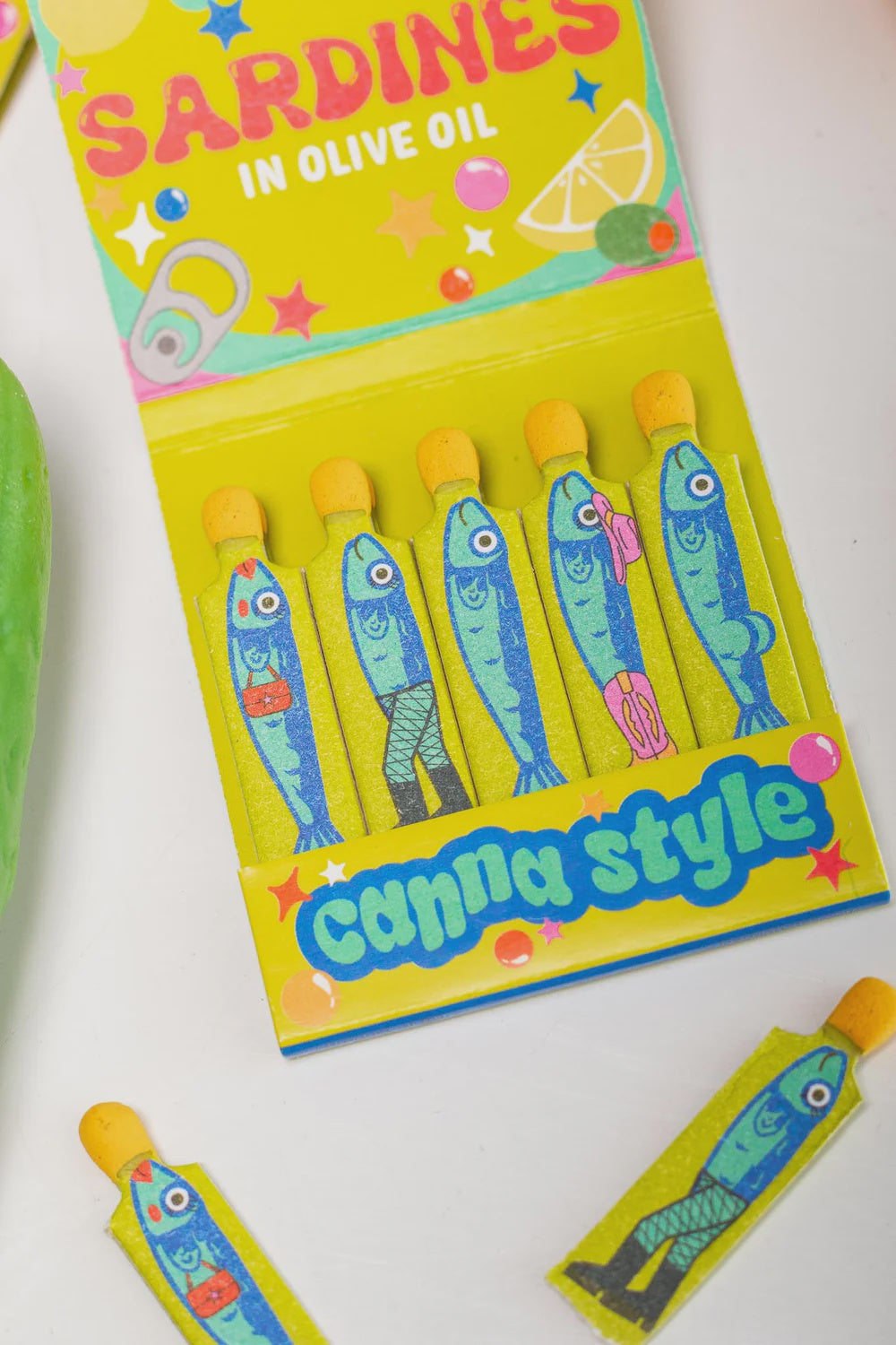 Canna Style Matchbook Sardine