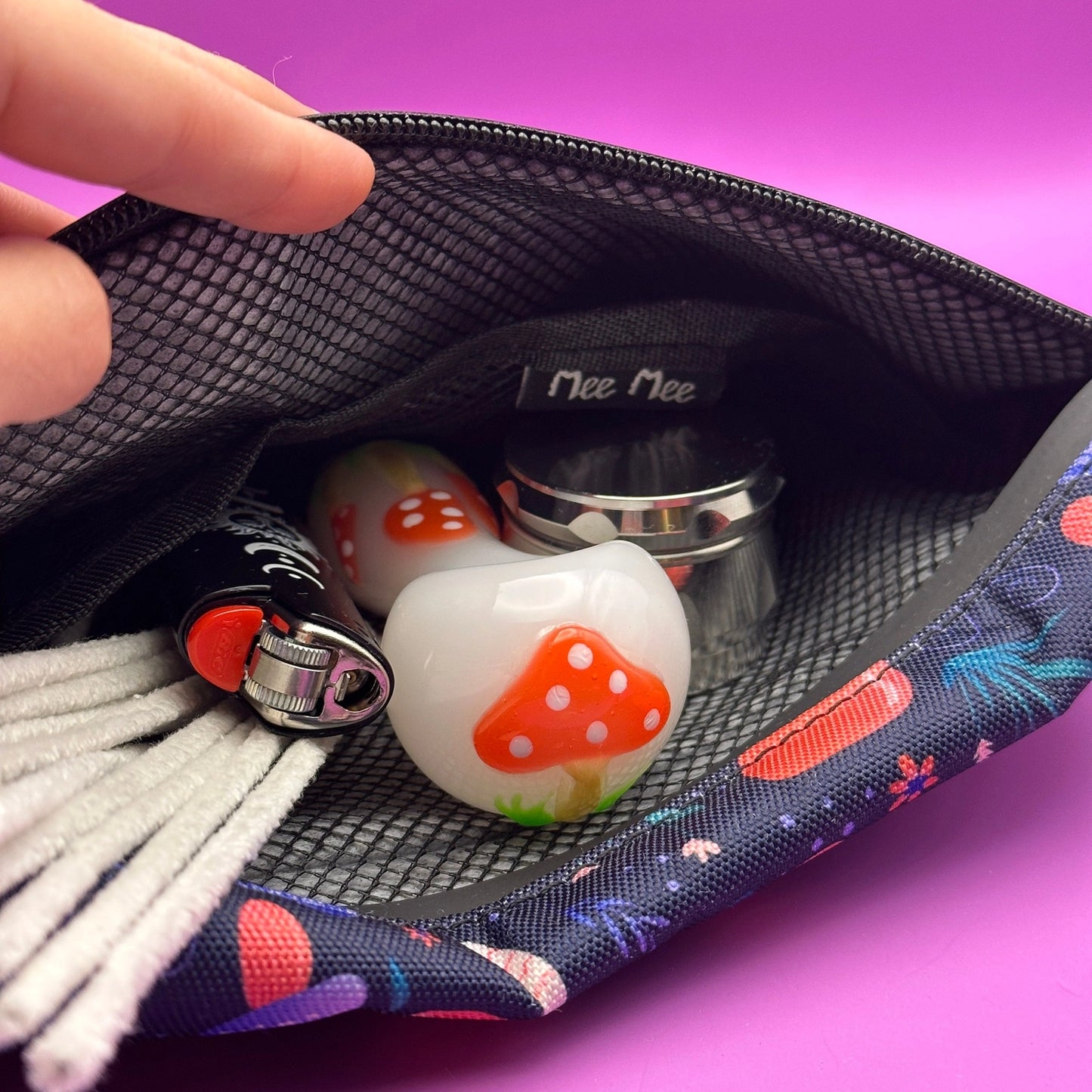 High Dreams Smell Proof Bag Lockable Mushrooms