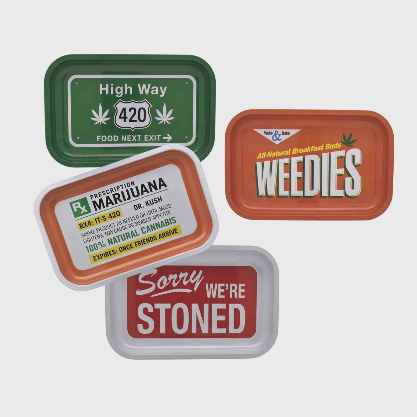 Rolling Tray Small Off Beat Assorted