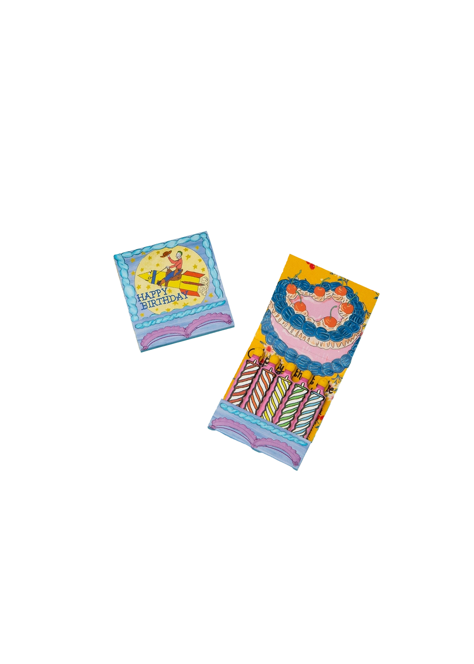 SMO Matchbook Birthday Cake