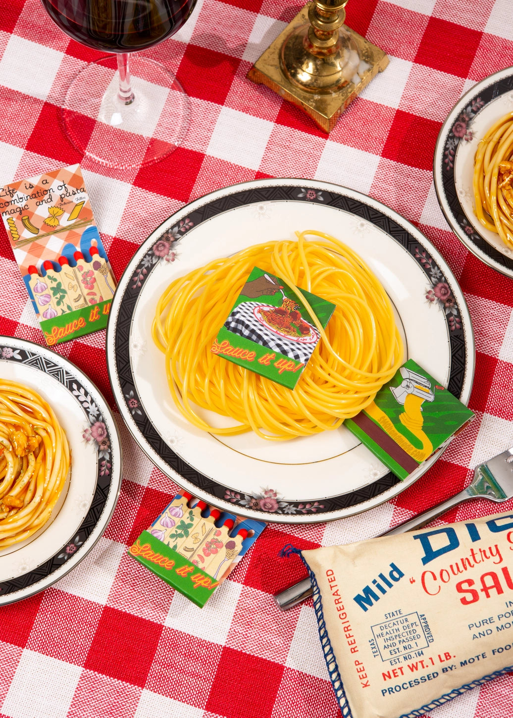 SMO Matchbook Spaghetti Night