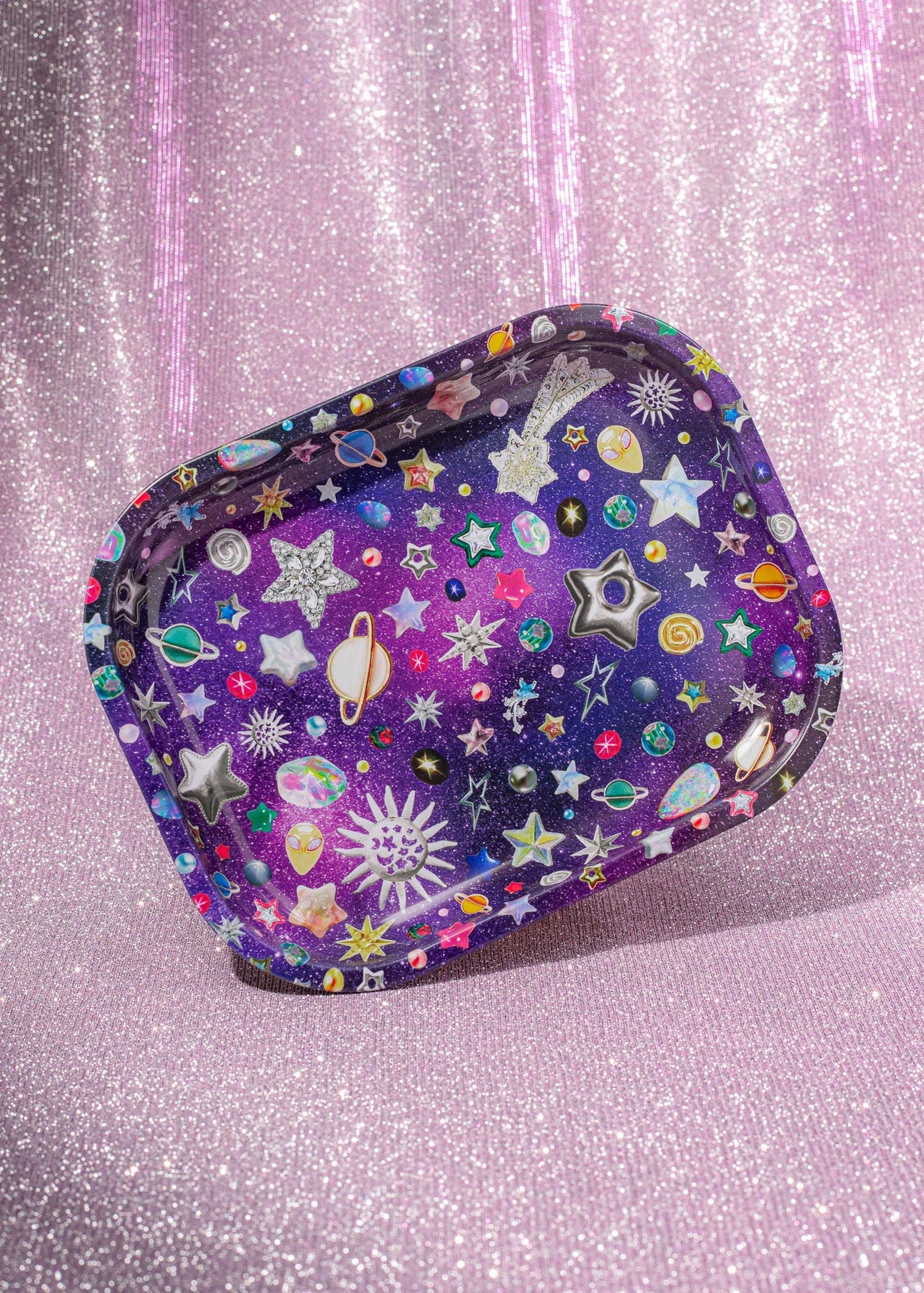 Canna Style Rolling Tray Cosmic Charms