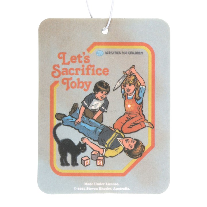 Steven Rhodes Air Freshener “Let’s Sacrifice Toby”