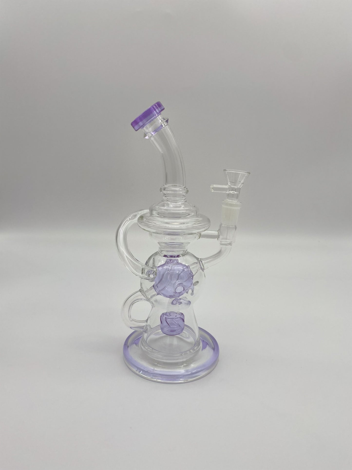 Purple Recycler Bong 25cm