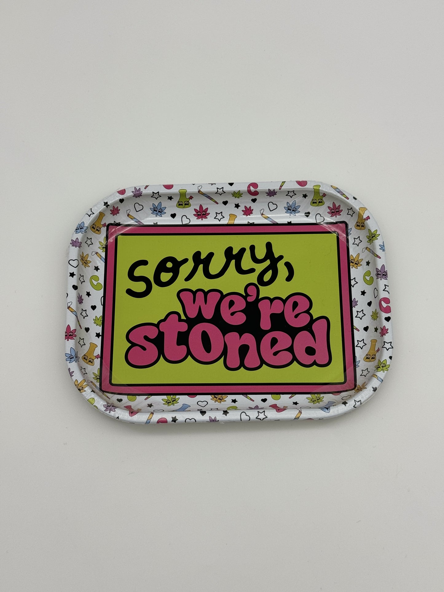 Sorry We are Stoned Rolling Tray Mini