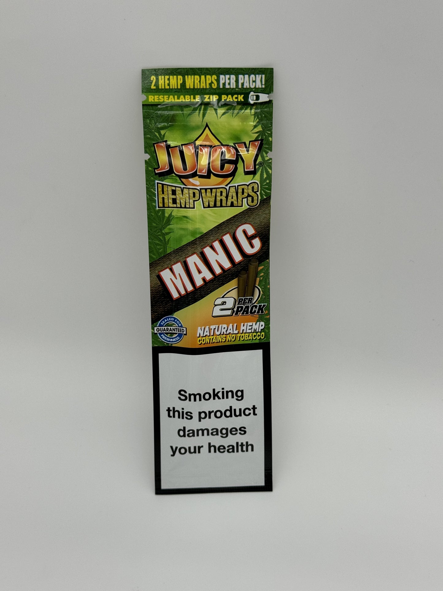 Juicy Jay Hemp Wraps Manic 2p