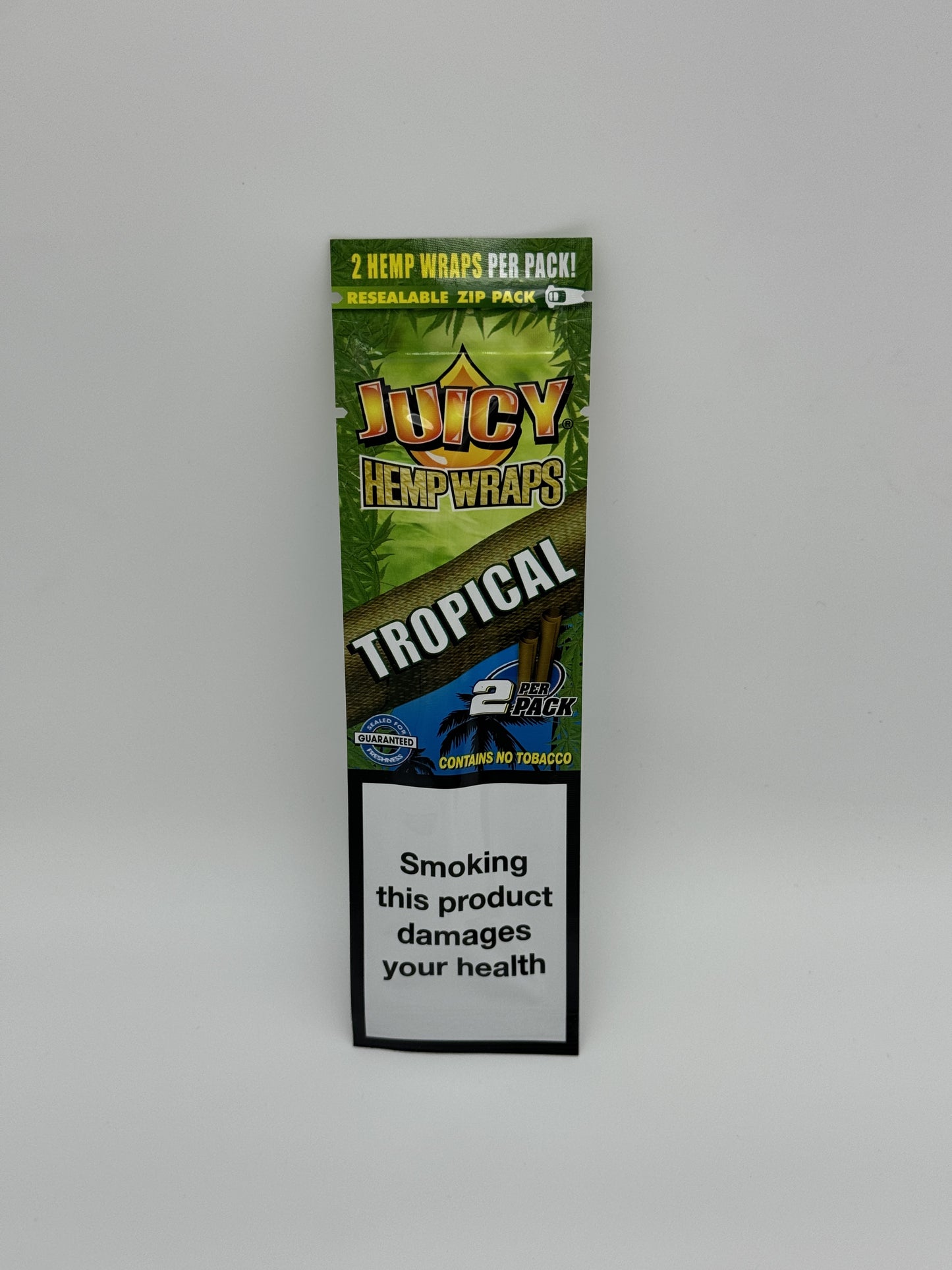Juicy Jay Hemp Wraps Tropical 2p