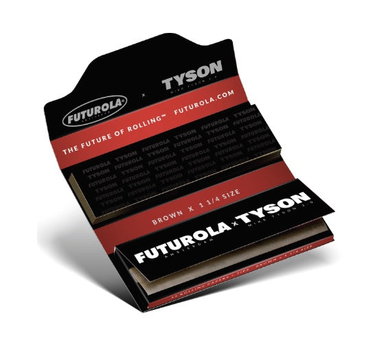 Futurola x Tyson Brown Rolling Papers + Tips 1 1/4 size 33p