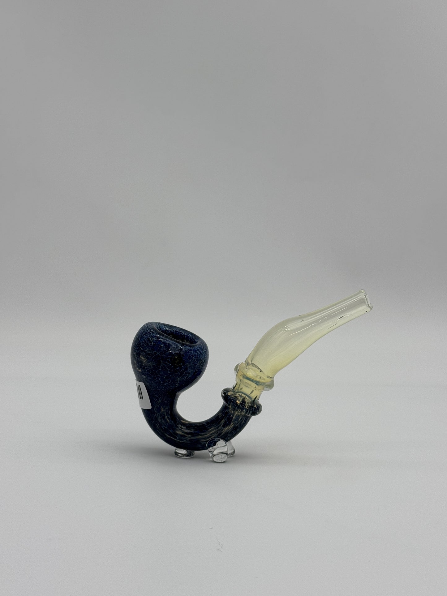 Glass Sherlock Pipe Blue