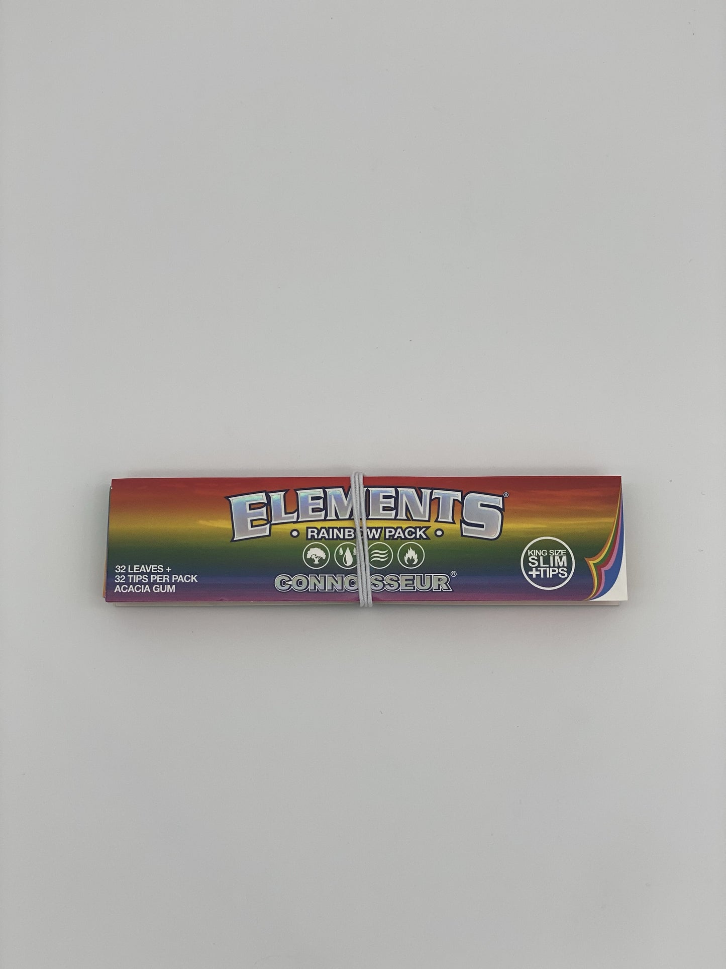 Elements Rainbow Papers King Size Slim with Tips