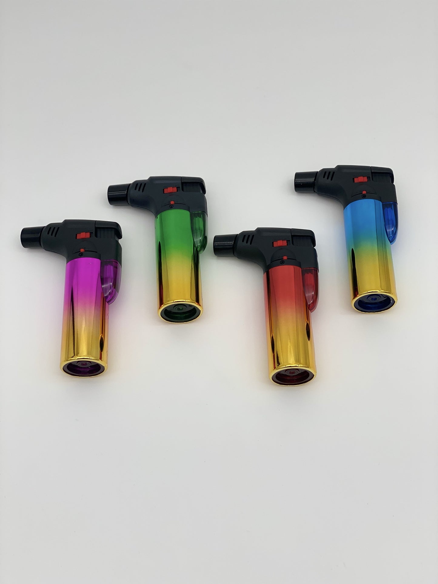 Stand Up Blow Torch Rainbow Chrome