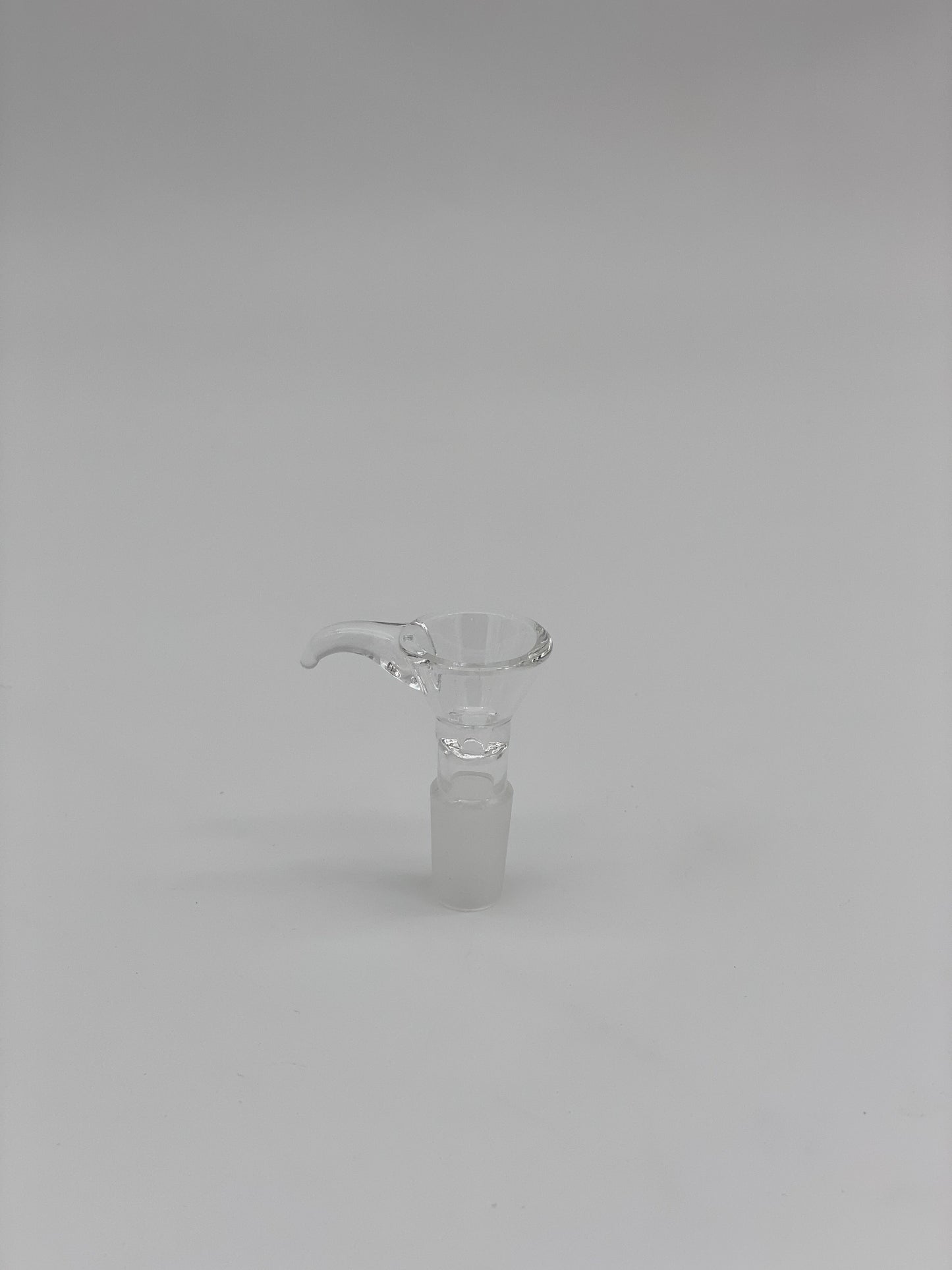 Glass Cone Piece with clear horn 14mm