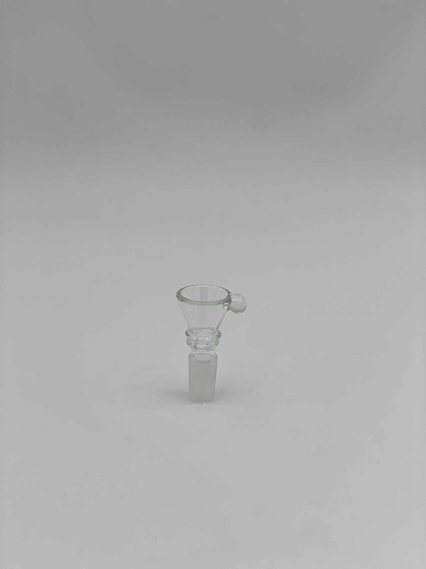 Clear Glass cone piece 14mm