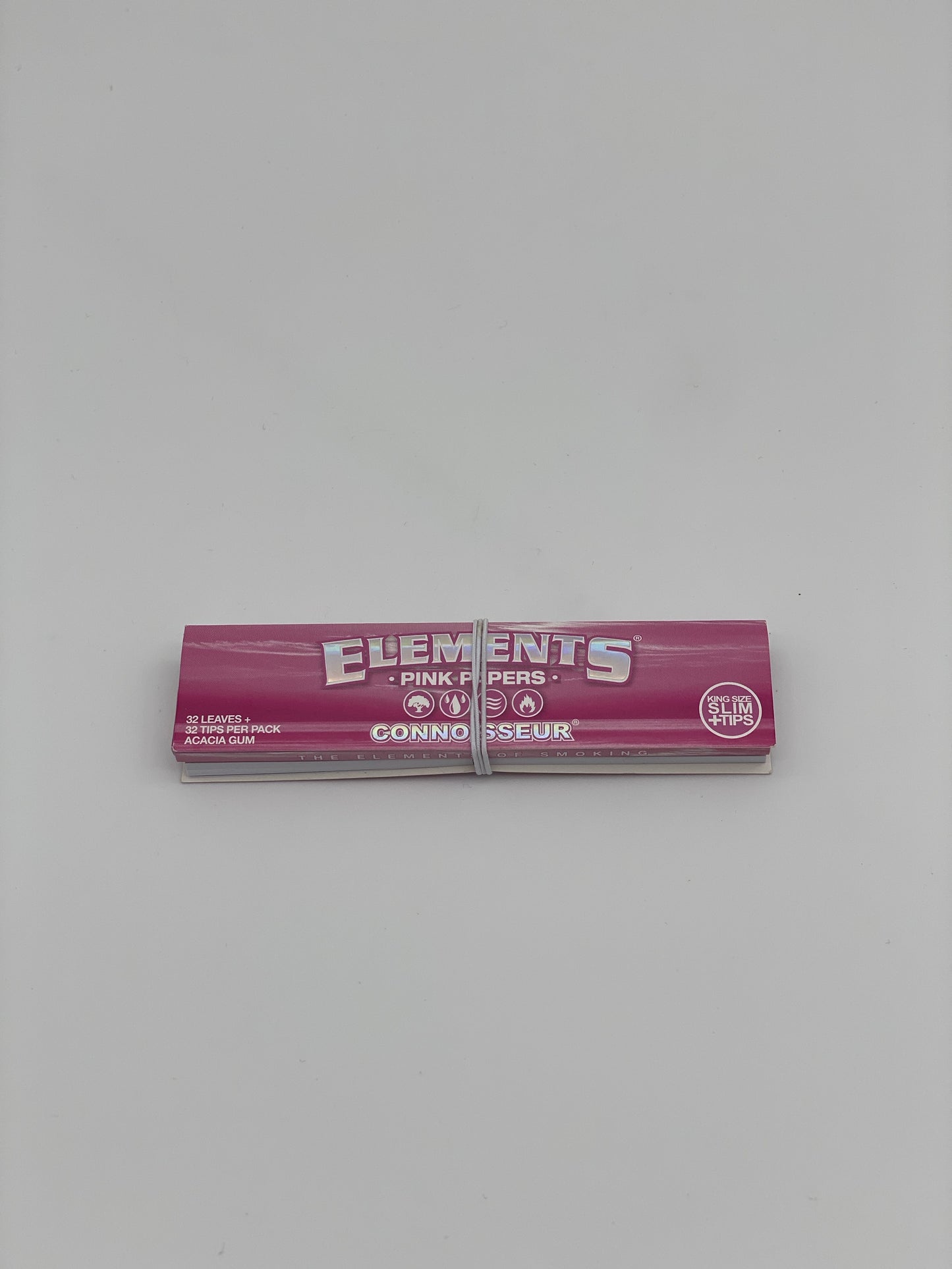 Elements Pink Papers King Size Slim Tips