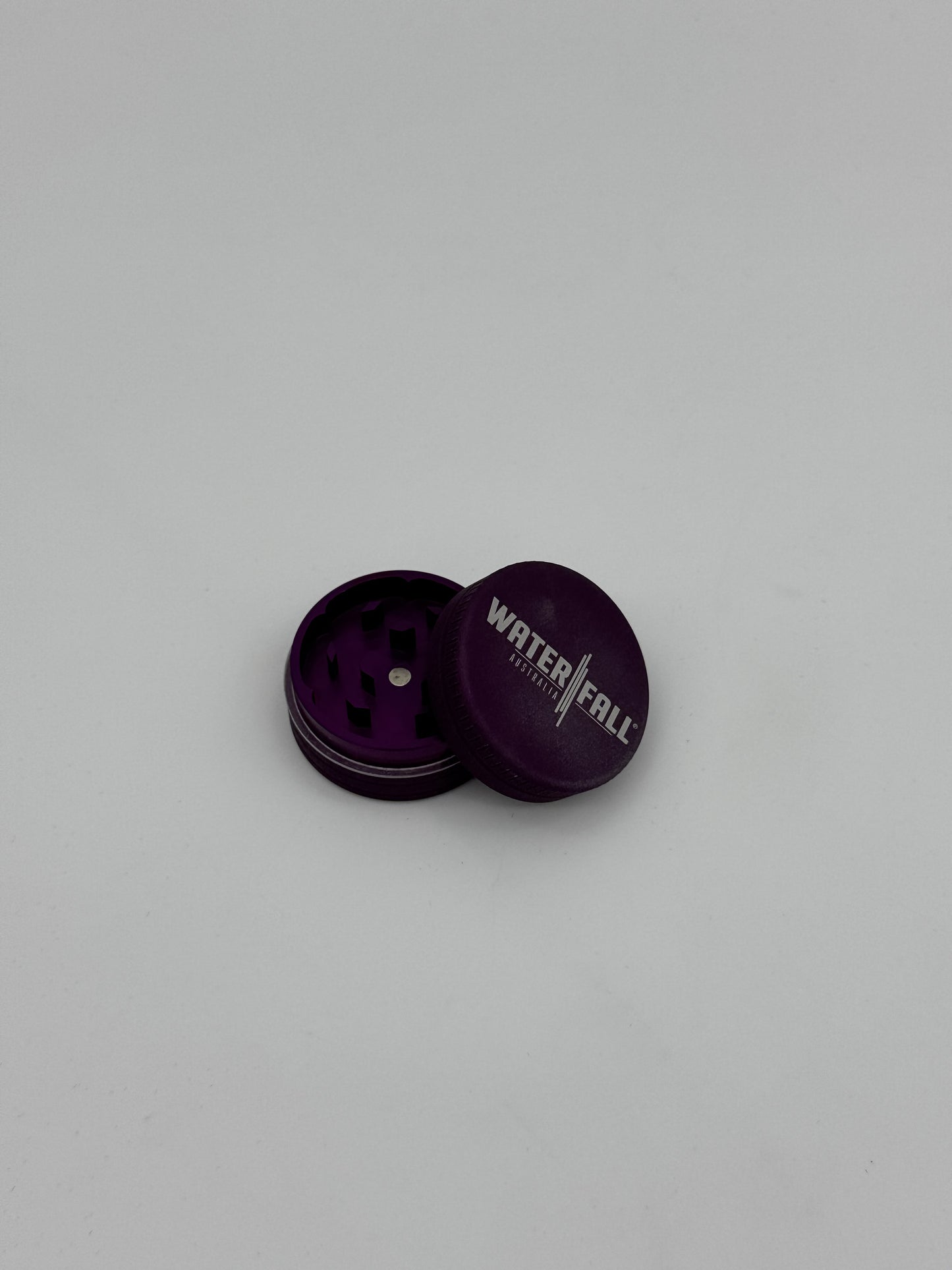 Waterfall Grinder 2 pieces 40mm Purple