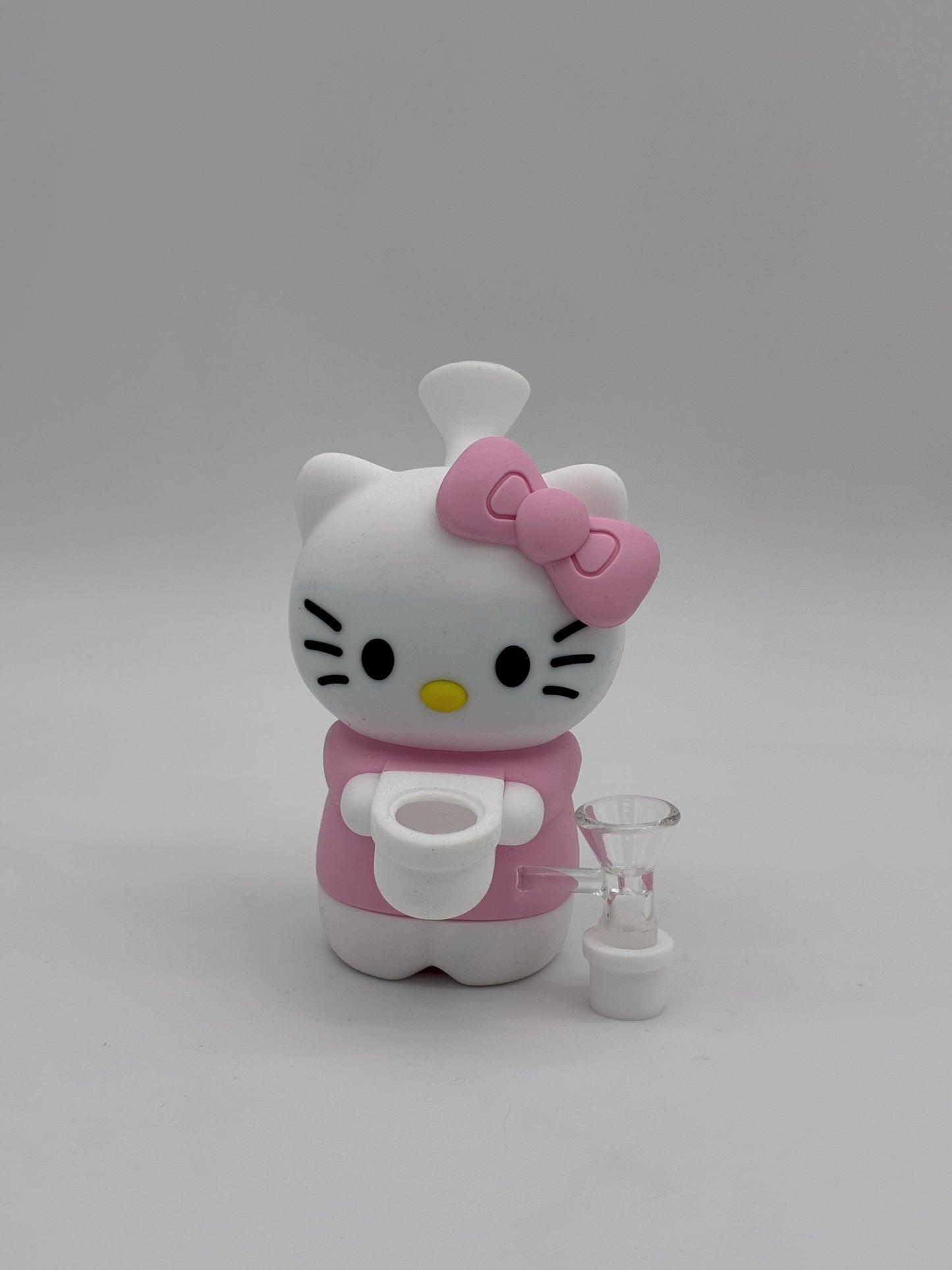 Silicone Bong 15cm Hello Kitty