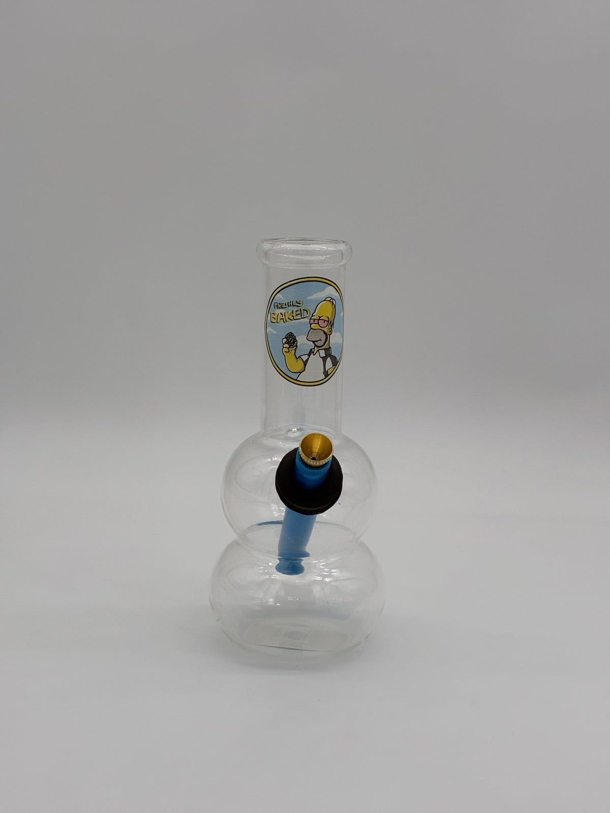 Pyrex Small Bubble Bonza Bong 20cm Homer