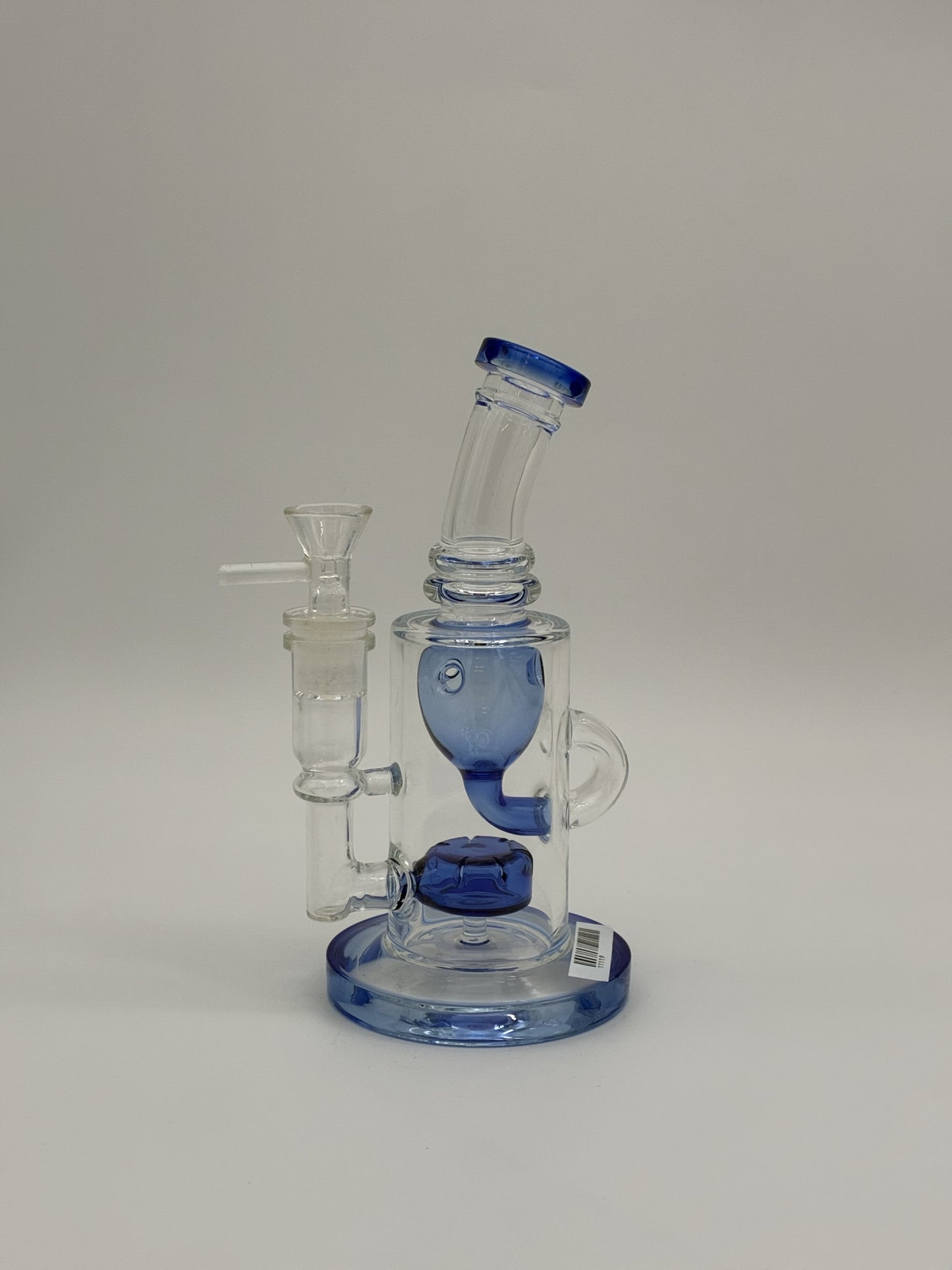 Recycler Bong 20.5cm Blue