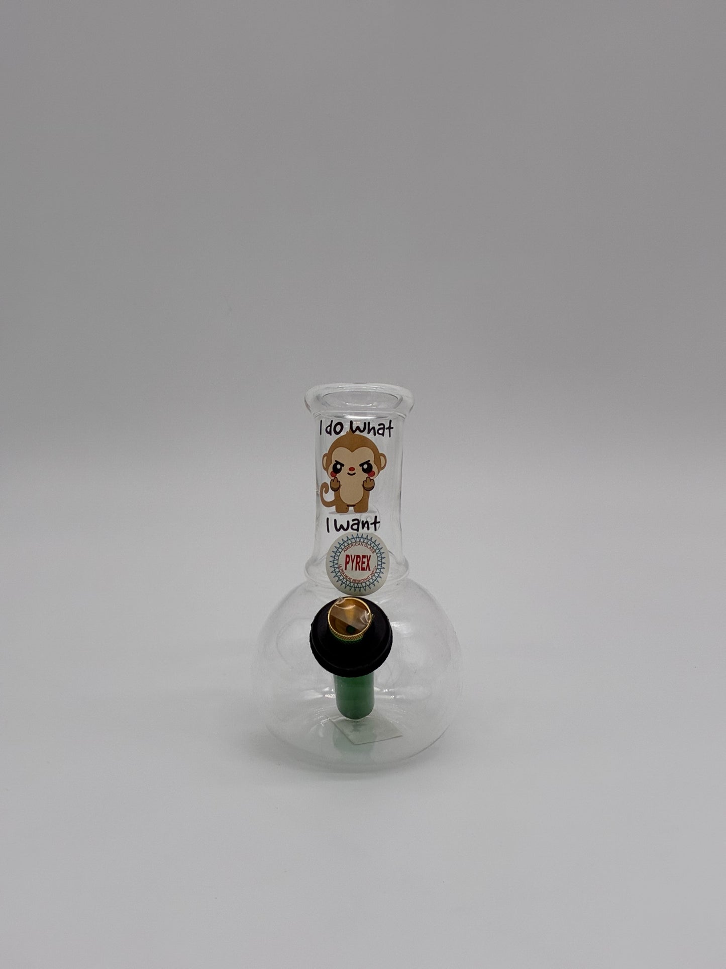 Pyrex Small Bonza Bubble 14cm Monkey