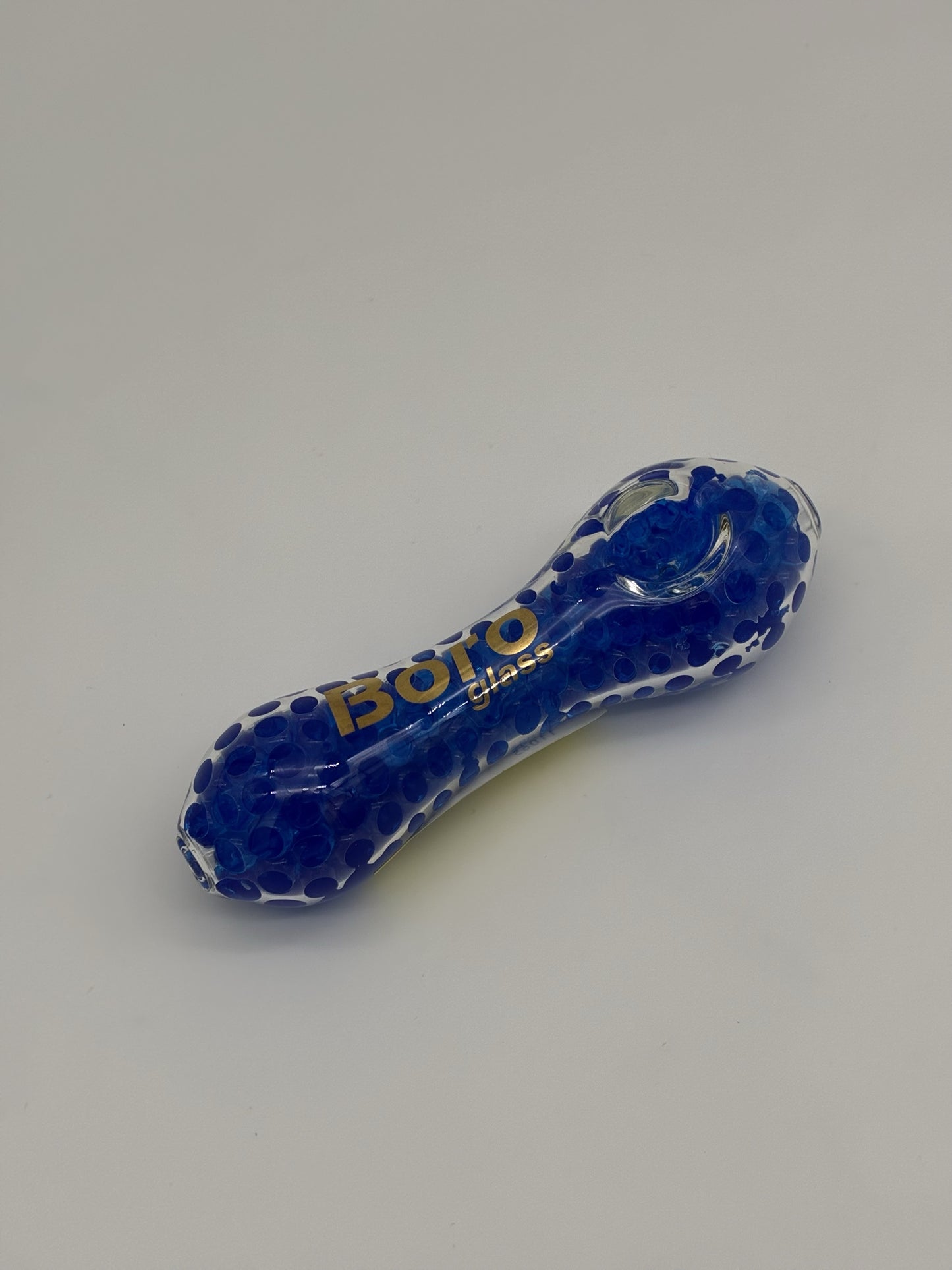 Boro Beads Glass Pipe 12.5cm Assorted Colour