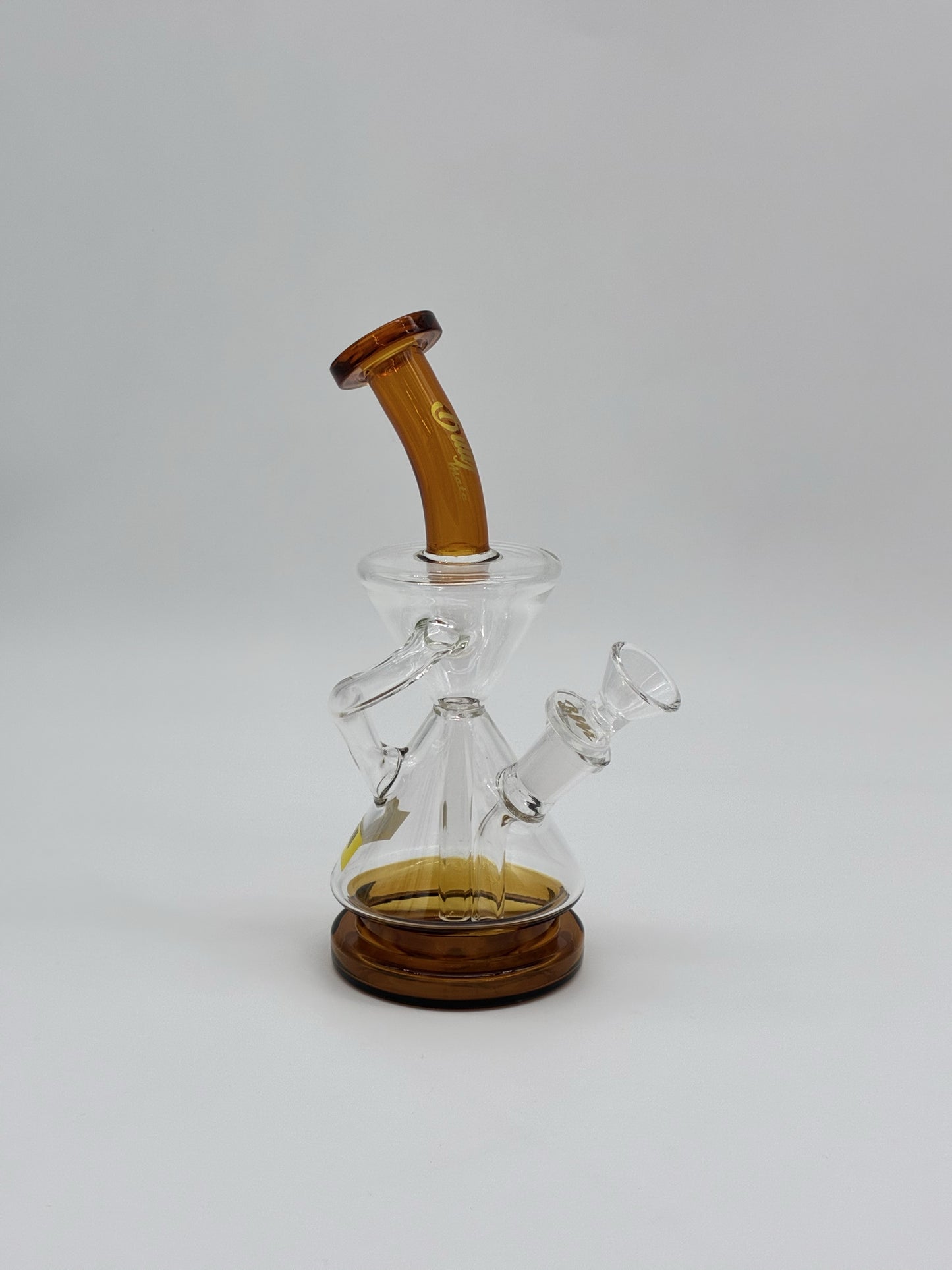 Billy Mate Amber Flux Recycler Bong 22cm
