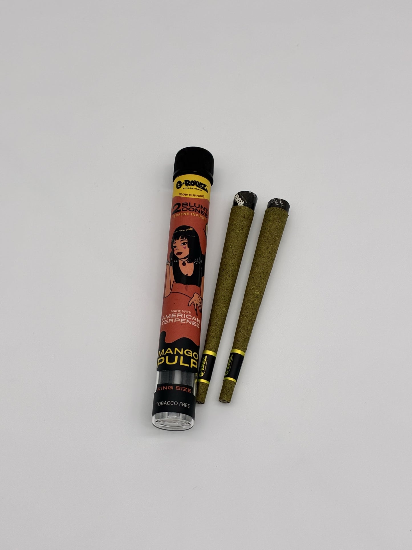 G Rollz Terpene Infused Cones 2 packs Mango Pulp