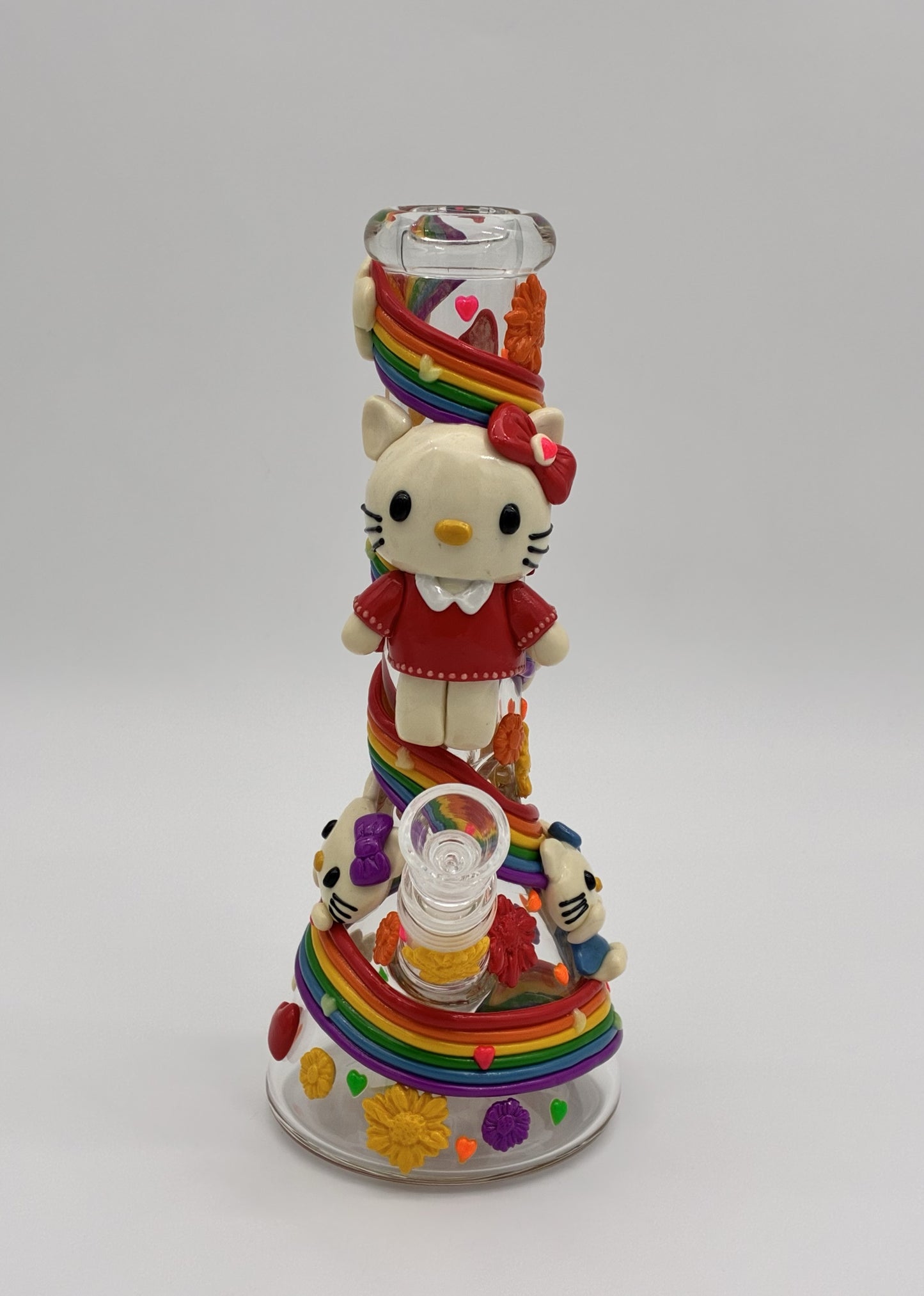 Medium Beaker Hello Kitty Clouds