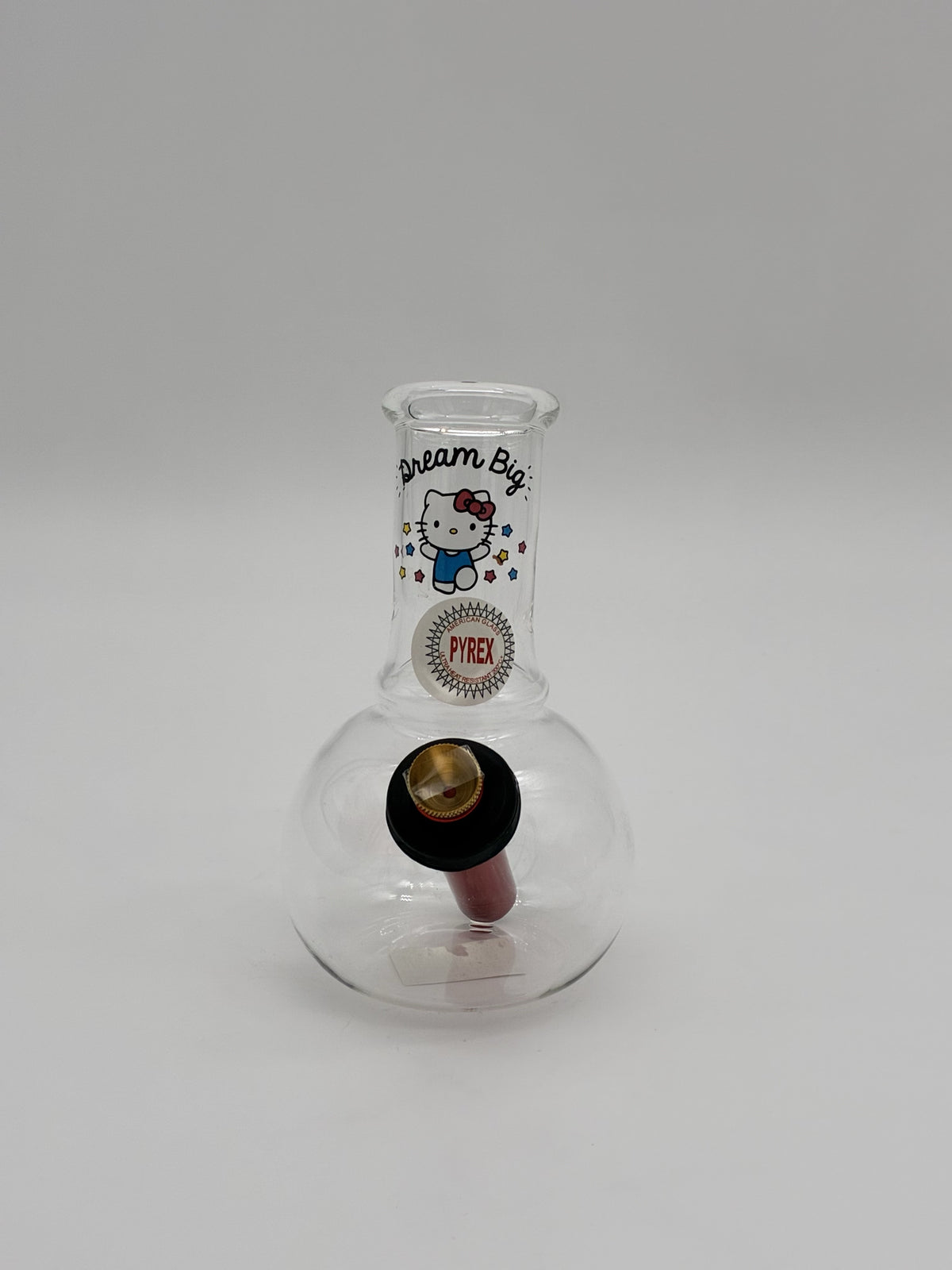 Pyrex Baby Bonza Bubble Bong 14cm Hello Kitty