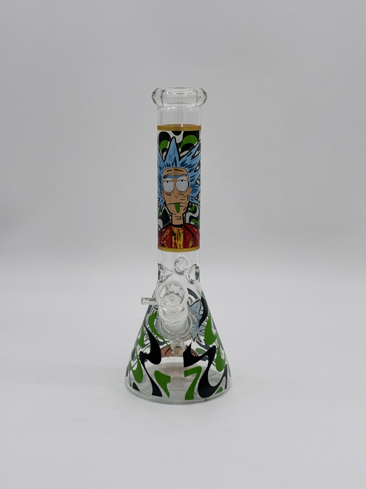 Medium Beaker Bong 28cm Rick and Morty