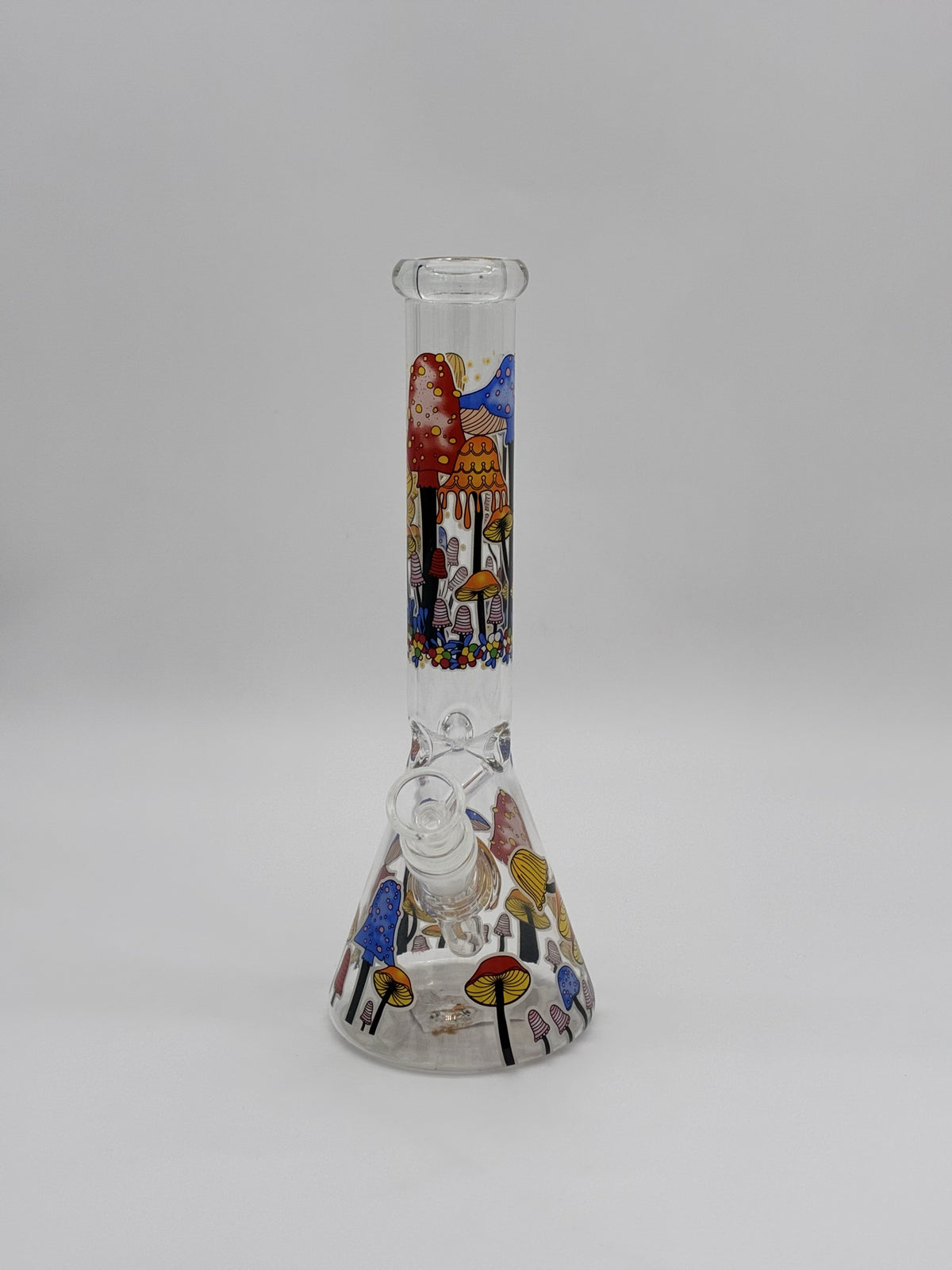 Medium Beaker bong 28cm Mushrooms