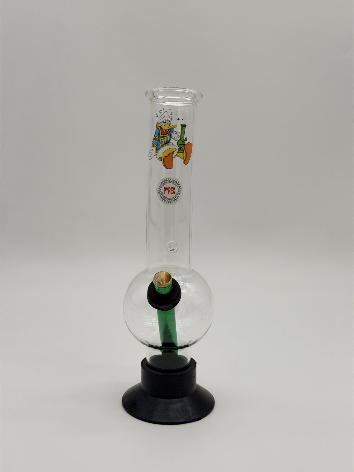 Pyrex Large Bonza Bubble Bong 30cm Daffy Duck