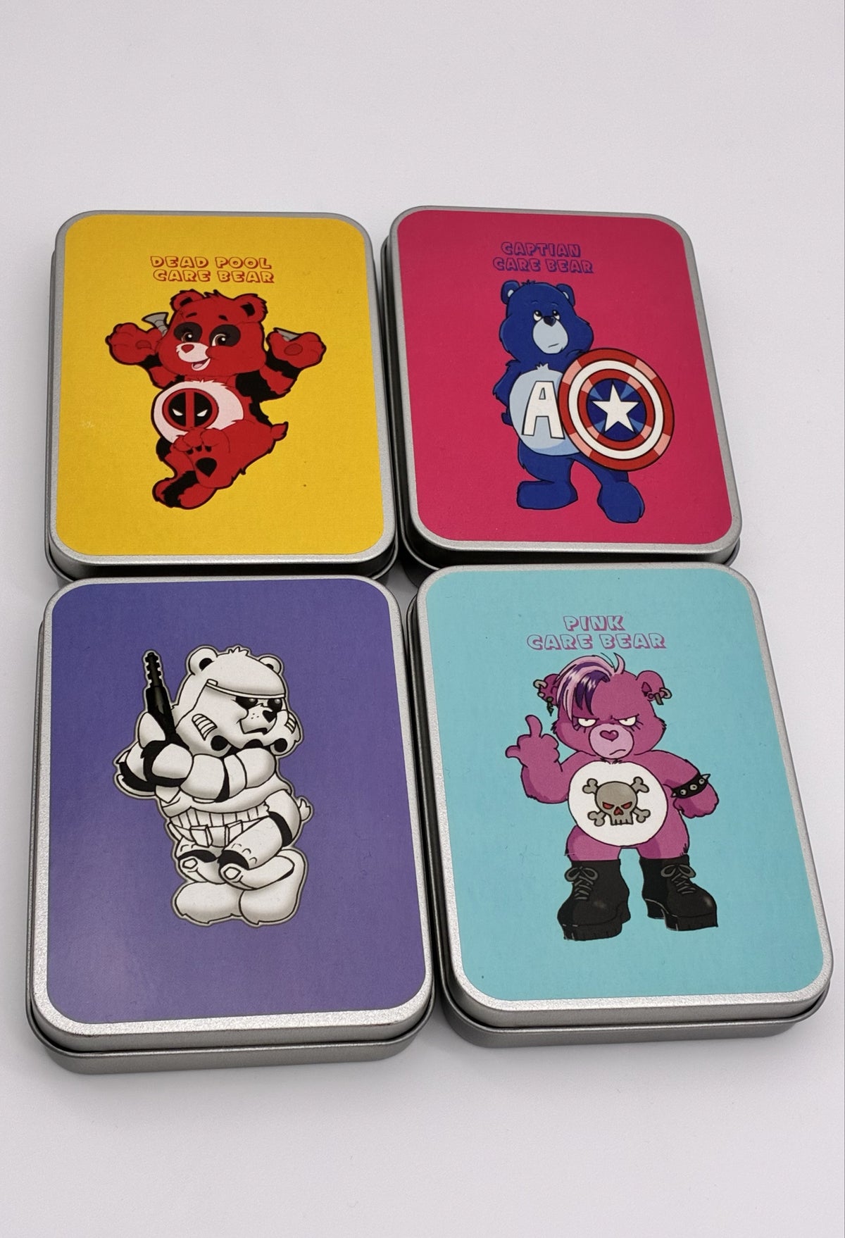 Storage Tin Large Care Bear Mix