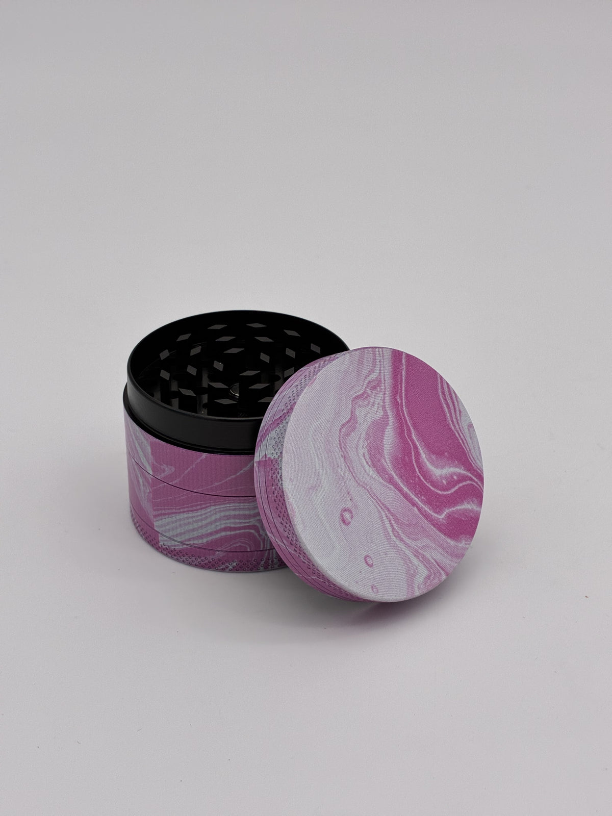 Metal Grinder 50mm 4pc Pink Marble