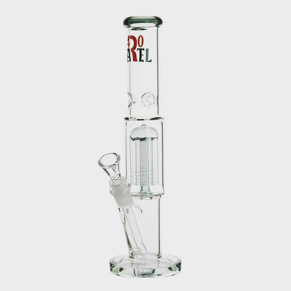 420 Cartel Glass Didgeridoo with Tree Perc Water-pipe – 30cm