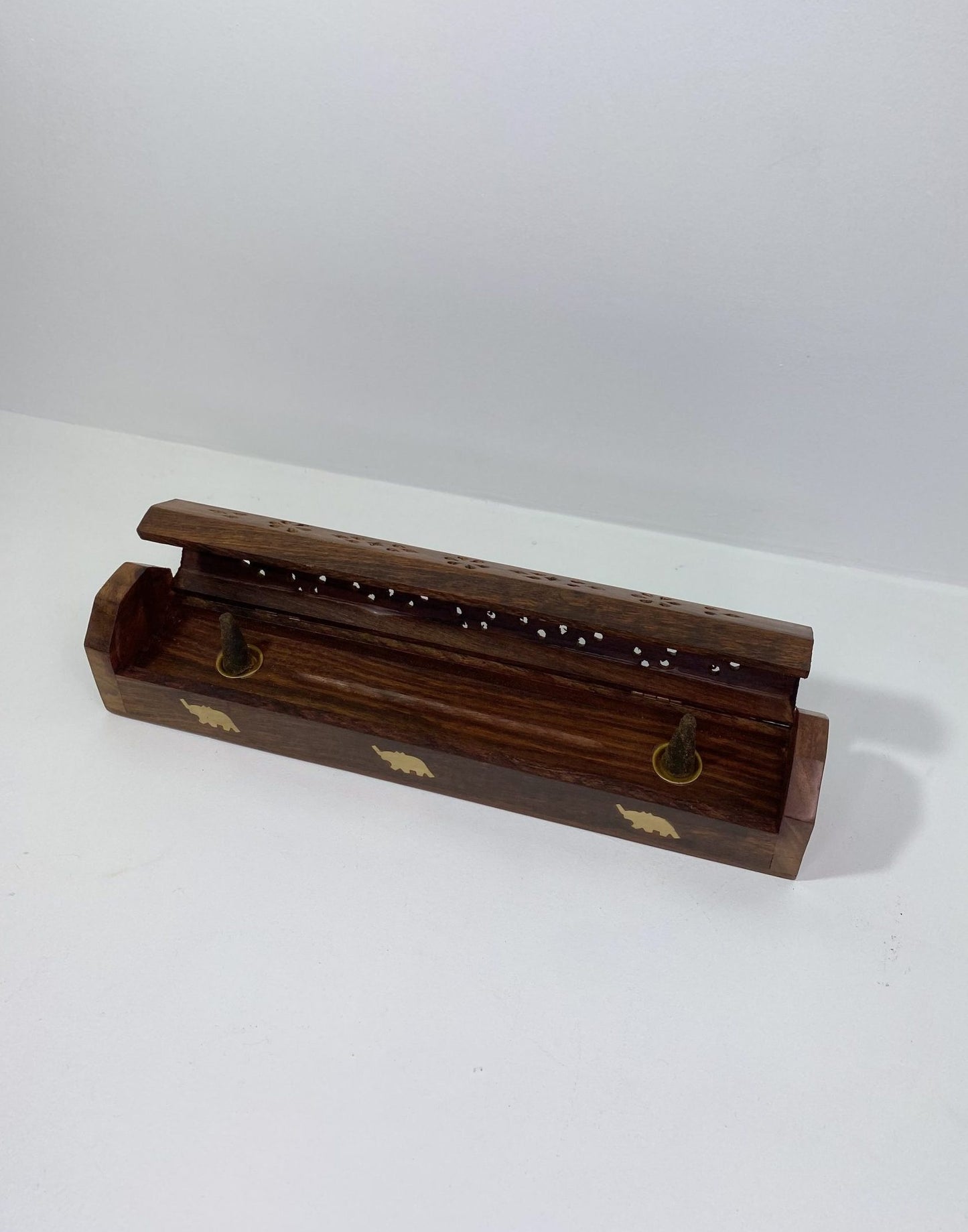 Incense burner Sheesham Box Buddha