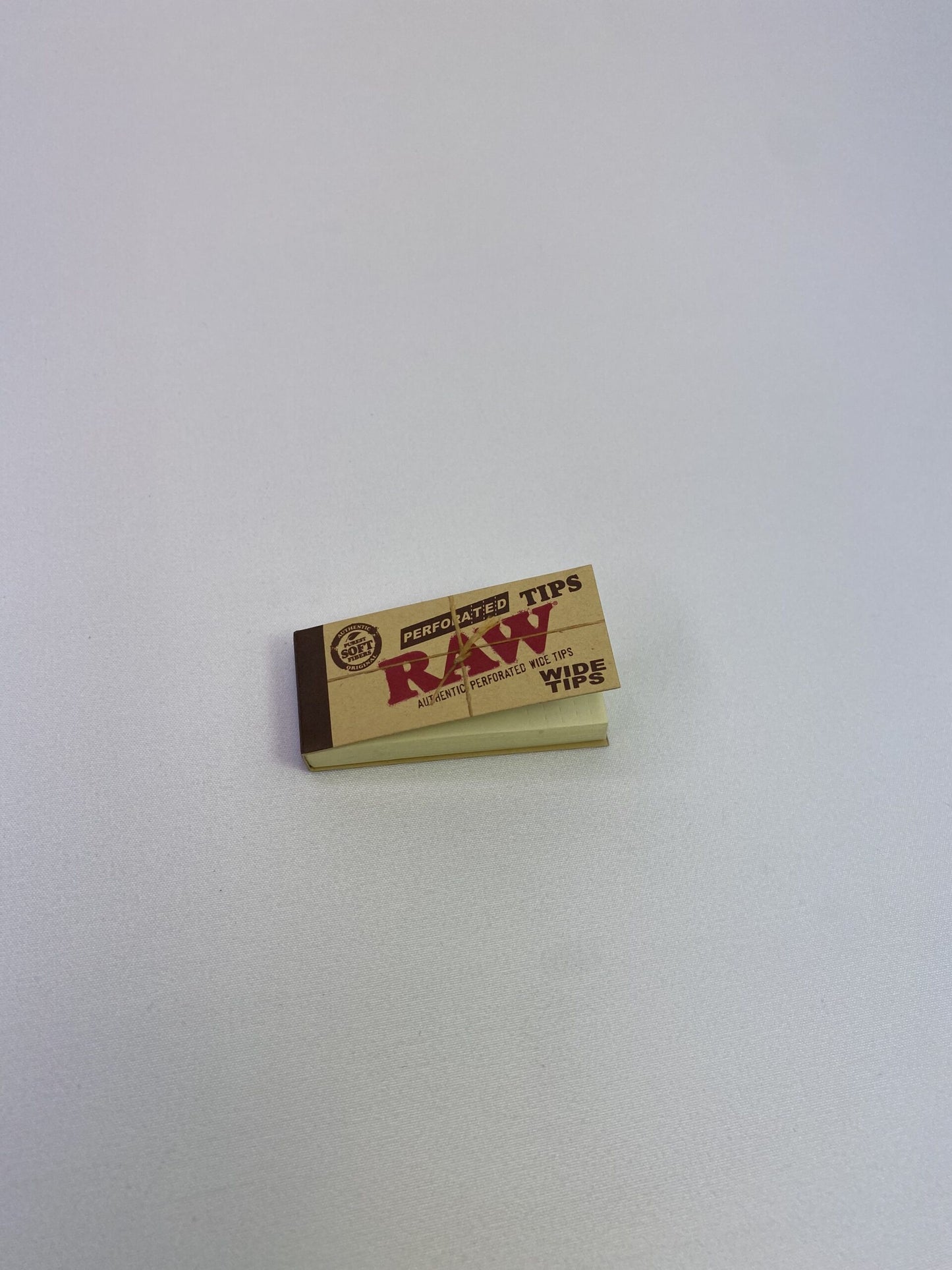 RAW Perforated Hemp Cotton Tips Single Wide