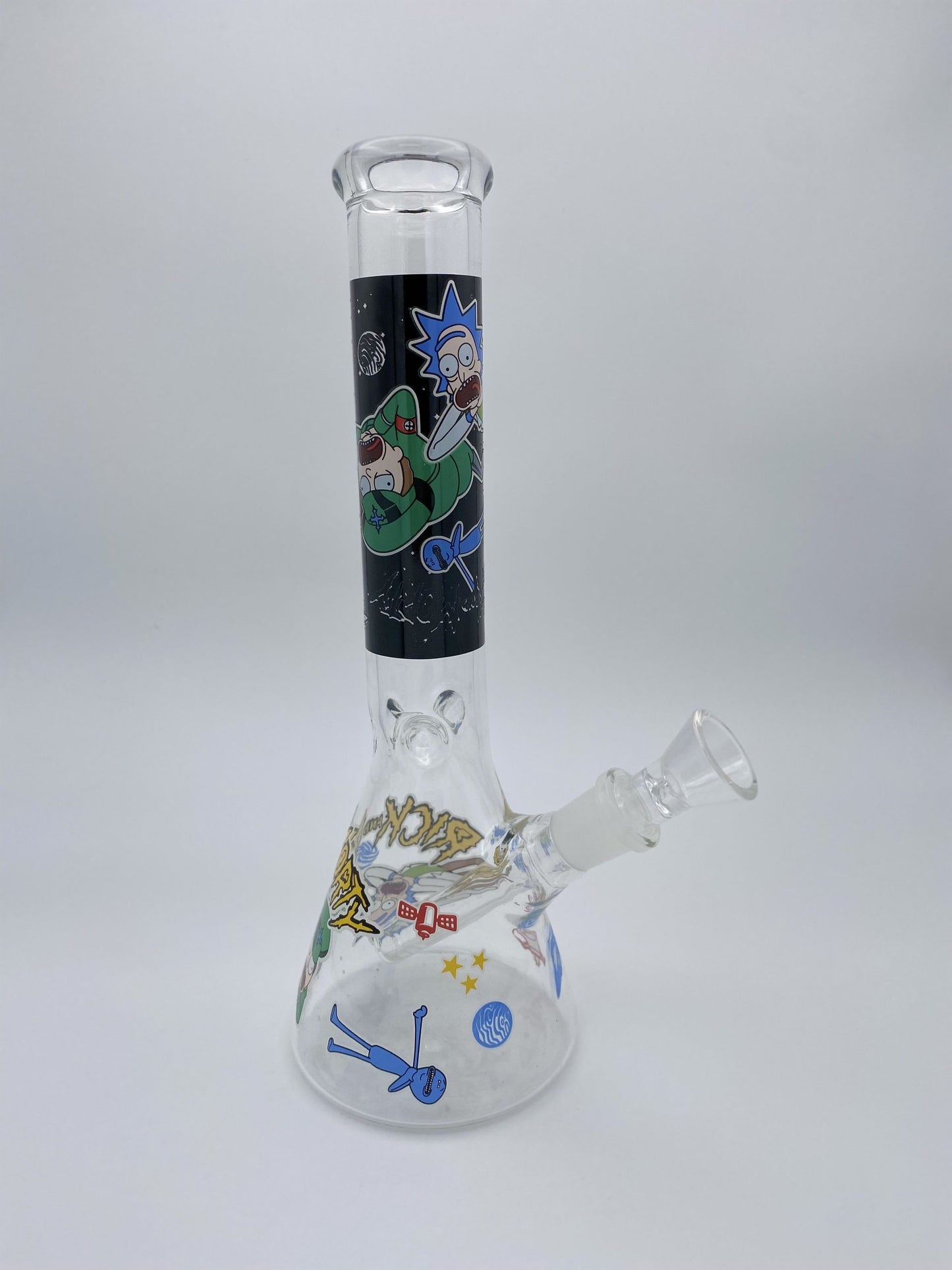 Rick and Morty Medium Beaker Bong 28cm