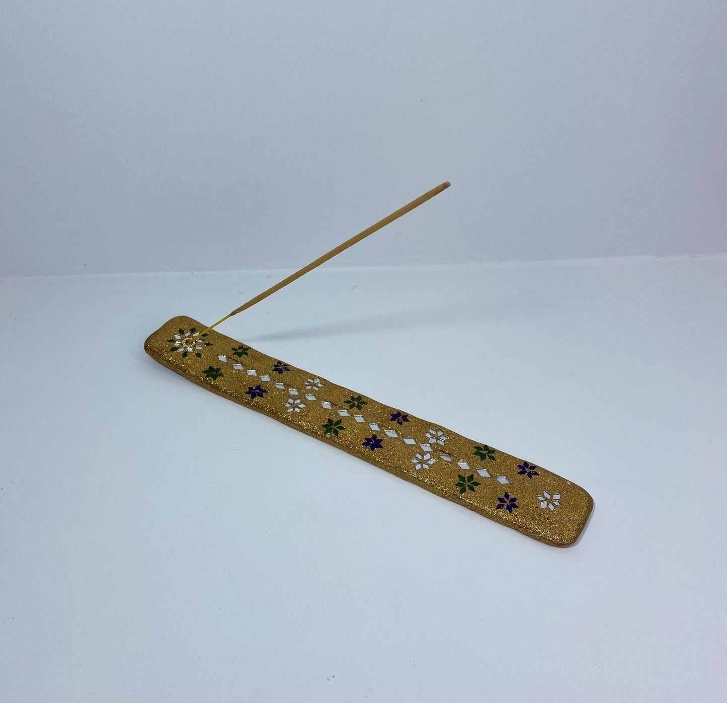 Incense burner Glitter Gold