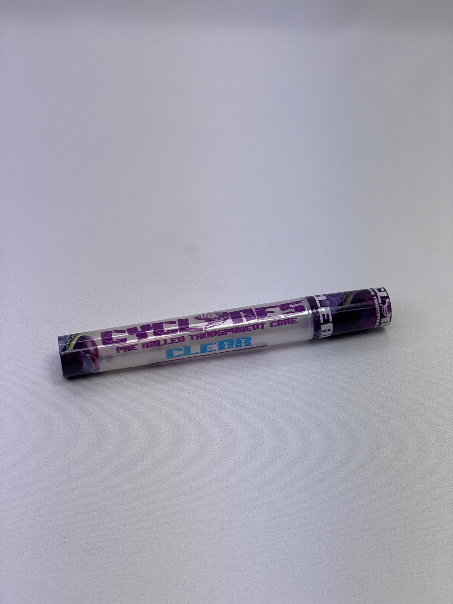 Cyclone Pre Rolled King Size Transparent Grape Cone 1 Pack