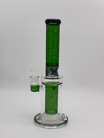 Blaze Phraoness Cylinder Bong Ice 40cm Green
