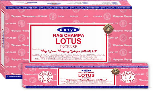 Satya "Lotus" Incense 15 grams