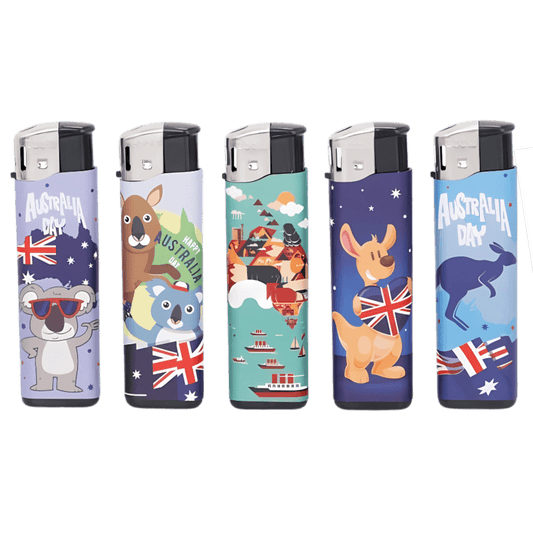 Boom Refillable Lighter Australia Assorted