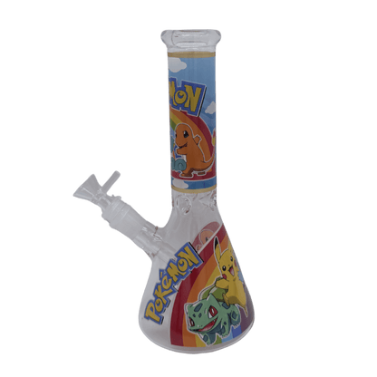 Medium Beaker Bong 25cm Pokemon Assorted