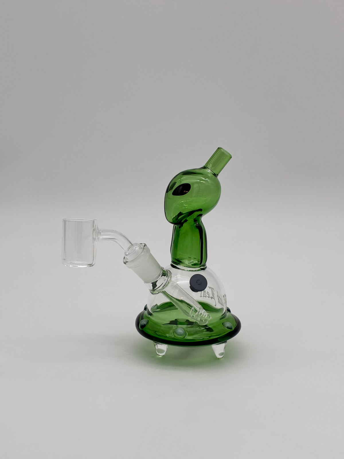 Black Leaf Oil Bong 14cm UFO