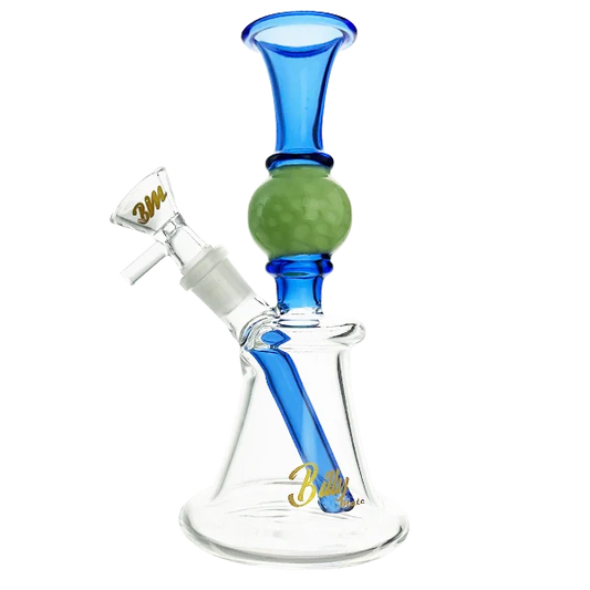 Billy Mate Textured Orb Beaker Bong 17cm
