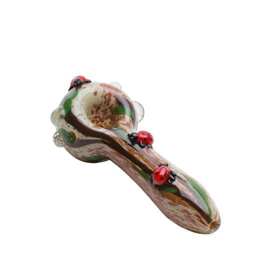 Empire Glassworks Glass Pipe Lady Bugs