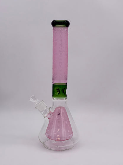 Blaze Pharao Beaker Bong 41cm Ice Pink